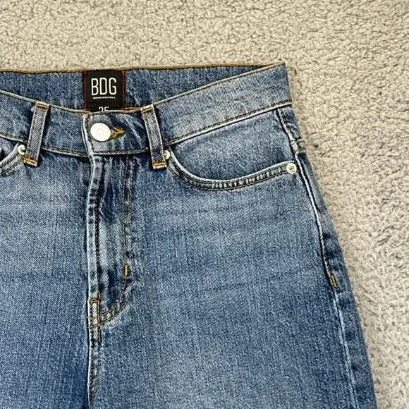 BDG Baggy Jeans 25 Wide Leg High Rise Y2K Skater Grunge Denim Urban Outfitters - Picture 3 of 11